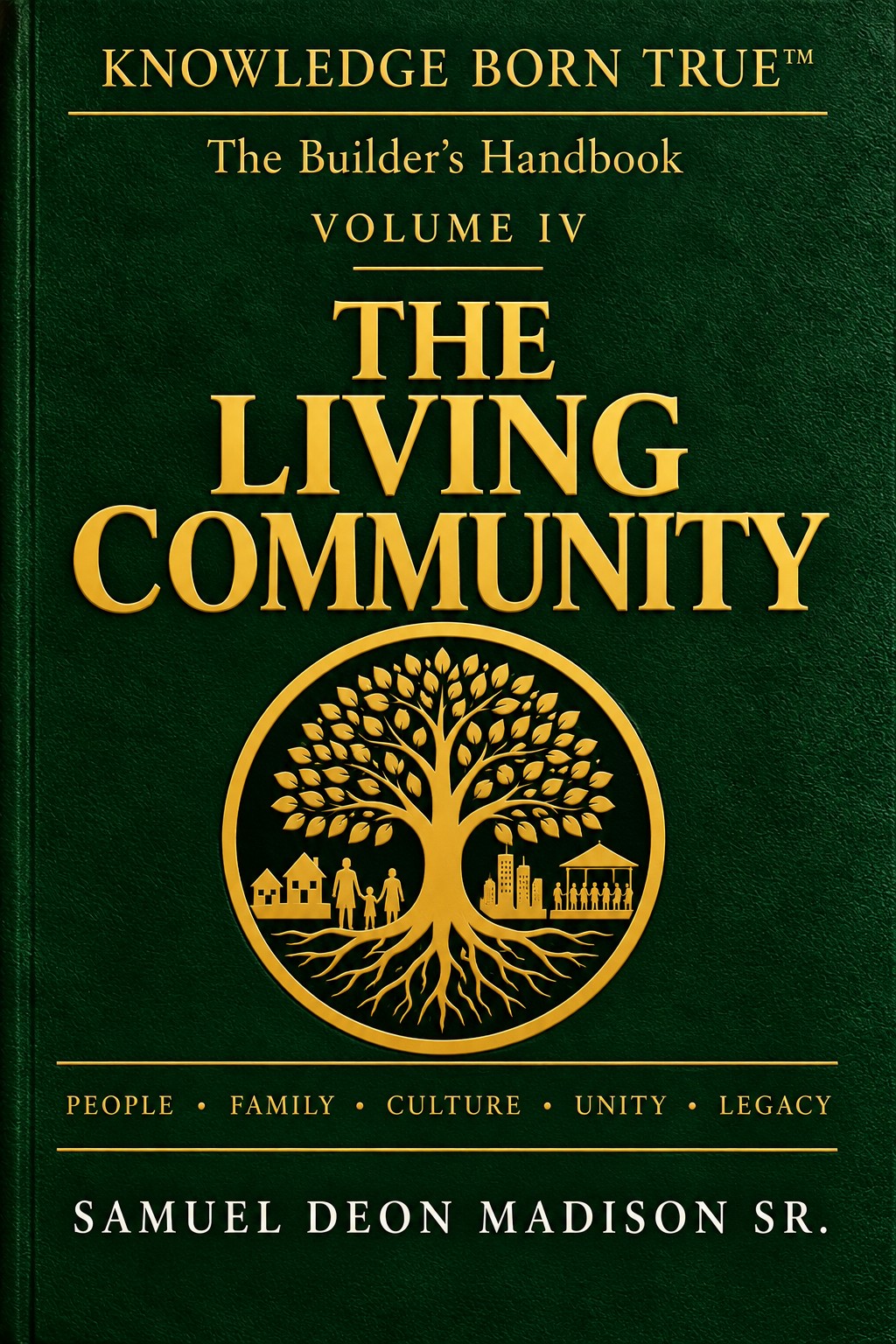 The Living Community, Volume IV book cover