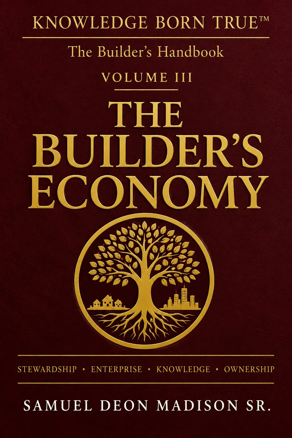 The Builder's Economy, Volume III book cover